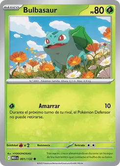 Bulbasaur (Megaevolución #001/132)