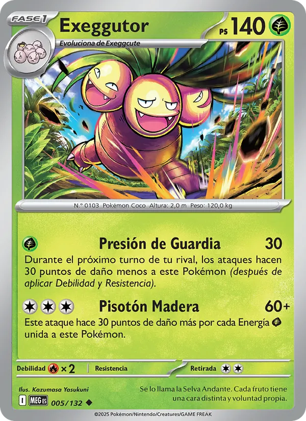 Exeggutor (Mega Evolution #005/132)