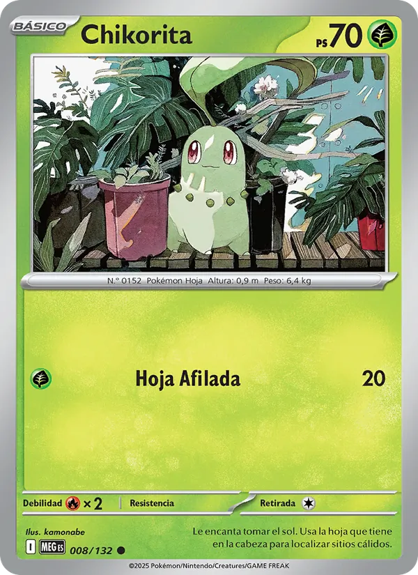 Chikorita (Megaevolución #008/132)
