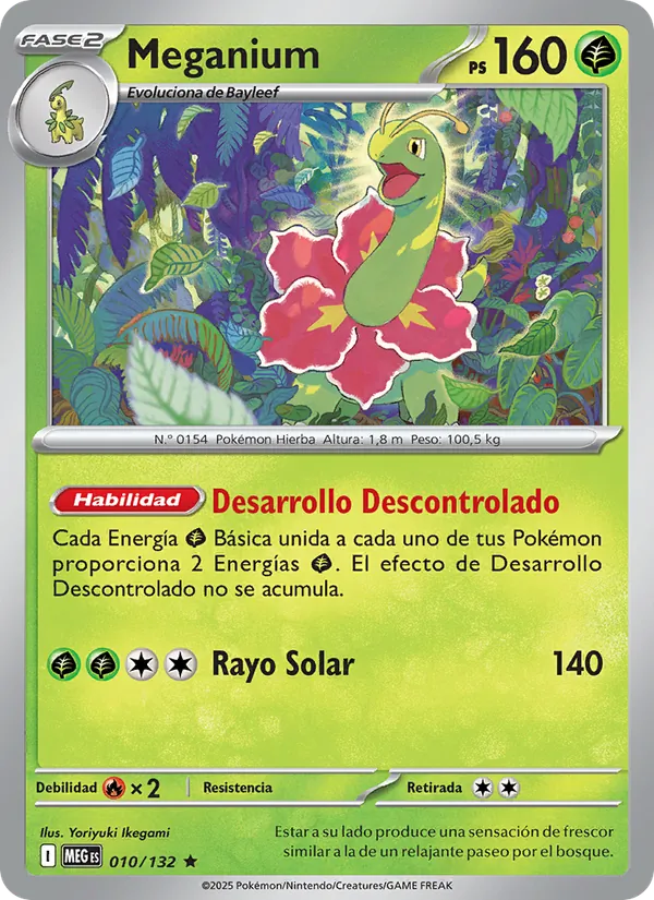 Meganium (Megaevolución #010/132)