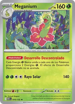 Meganium (Megaevolución #010/132)