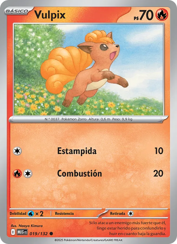 Vulpix (Megaevolución #019/132)