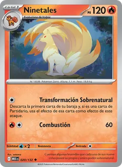 Ninetales (Megaevolución #020/132)
