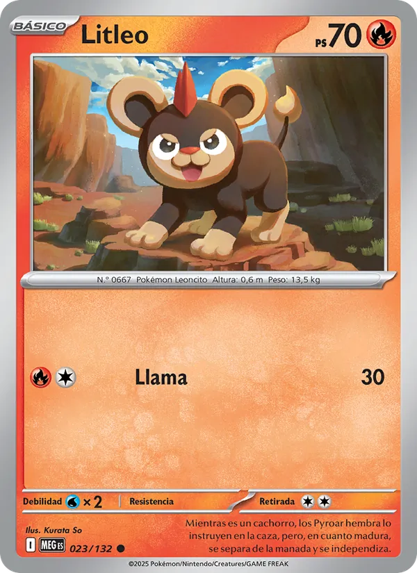 Litleo (Megaevolución #023/132)