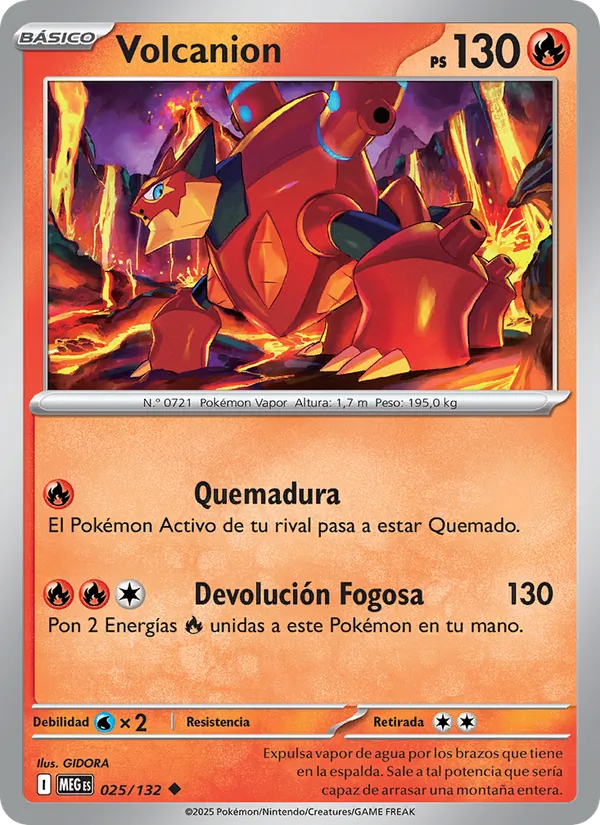 Volcanion (Megaevolución #025/132)