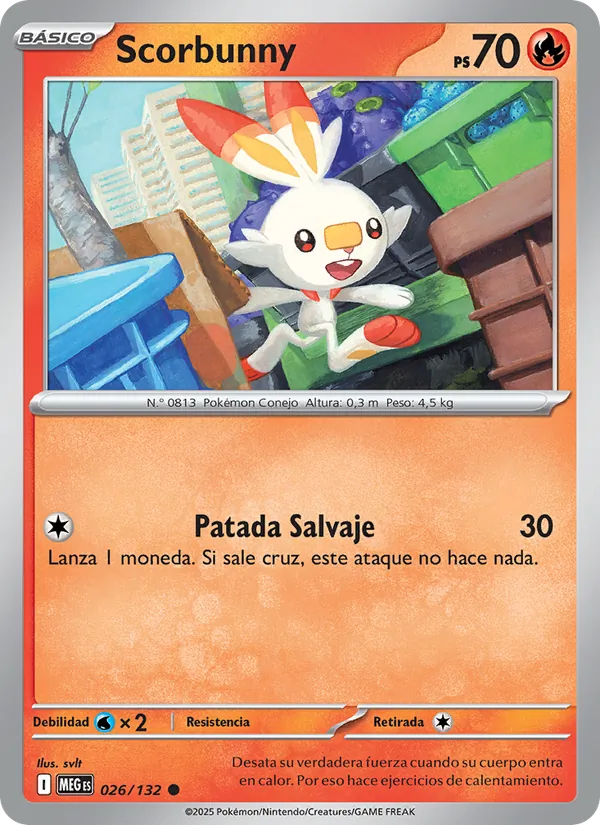 Scorbunny (Megaevolución #026/132)