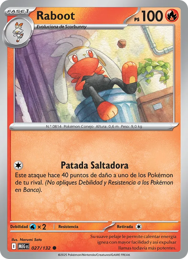 Raboot (Megaevolución #027/132)