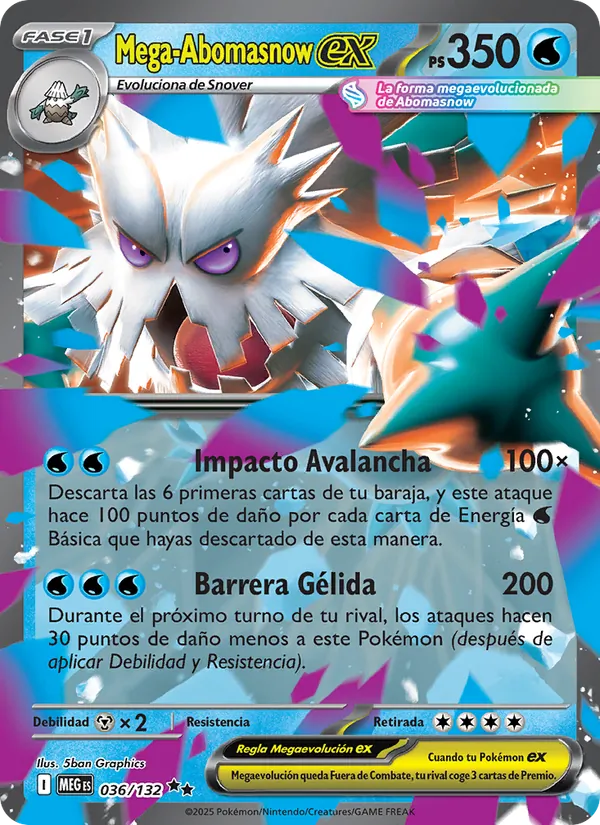 Mega-Abomasnow ex (Megaevolución #036/132)