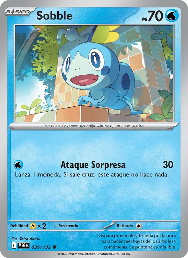 Sobble (Megaevolución #039/132)