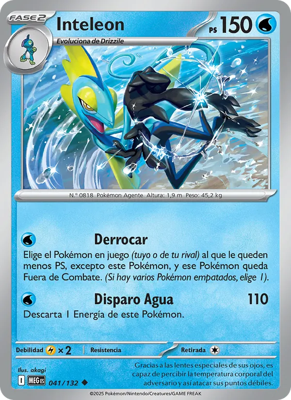 Inteleon (Megaevolución #041/132)