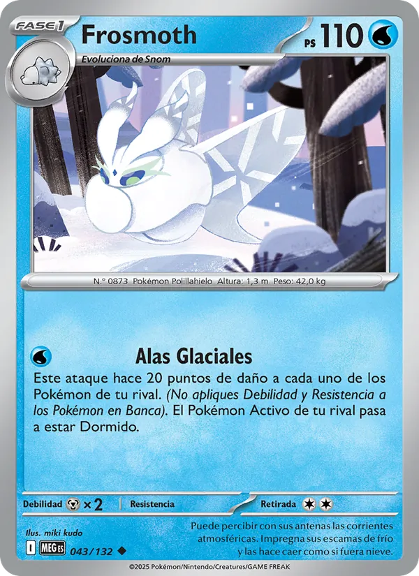 Frosmoth (Megaevolución #043/132)