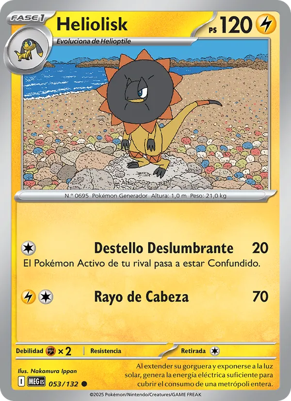 Heliolisk (Megaevolución #053/132)