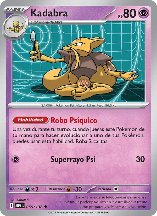 Kadabra (Mega Evolution #055/132)