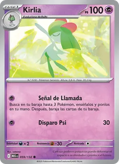 Kirlia (Megaevolución #059/132)