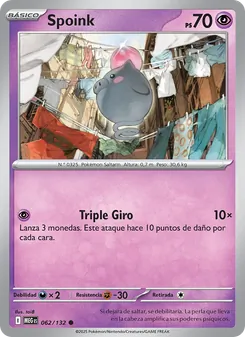 Spoink (Megaevolución #062/132)