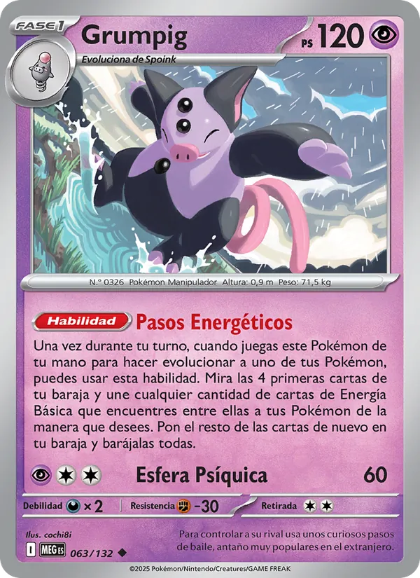 Grumpig (Megaevolución #063/132)