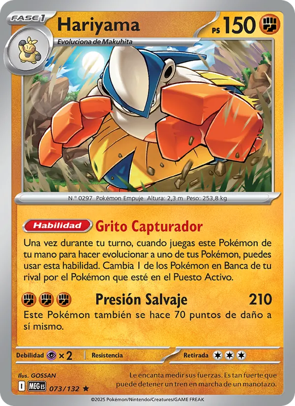 Hariyama (Mega Evolution #073/132)