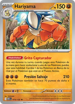 Hariyama (Megaevolución #073/132)