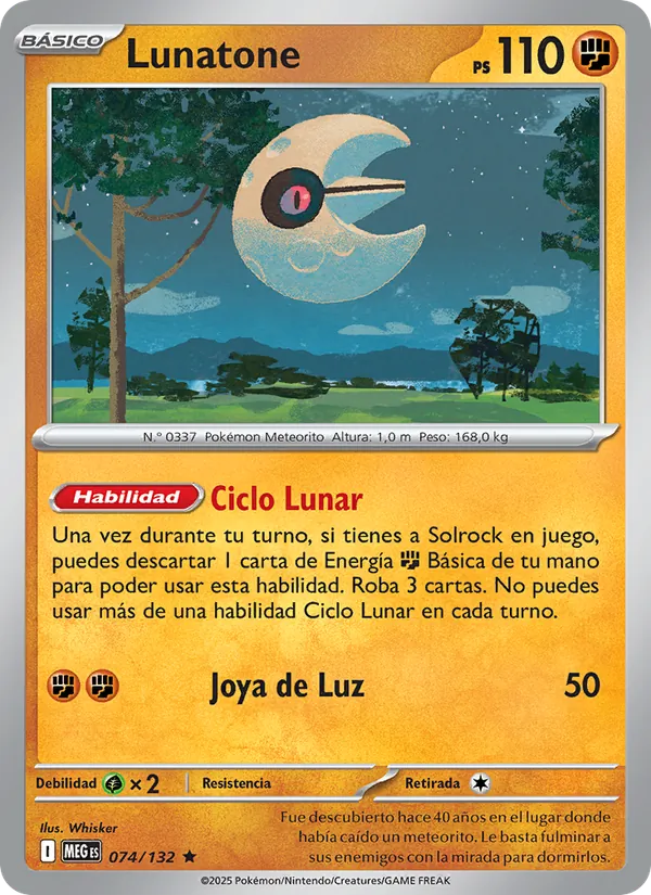 Lunatone (Megaevolución #074/132)