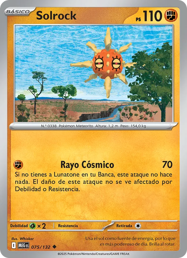 Solrock (Megaevolución #075/132)