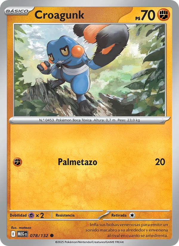 Croagunk (Megaevolución #078/132)
