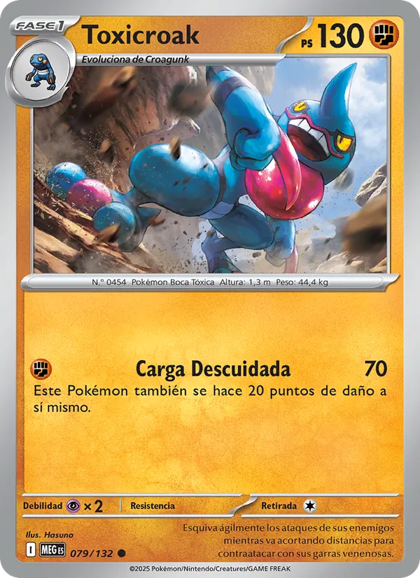 Toxicroak (Megaevolución #079/132)