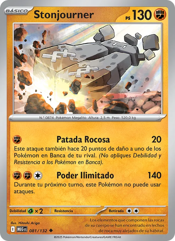 Stonjourner (Megaevolución #081/132)