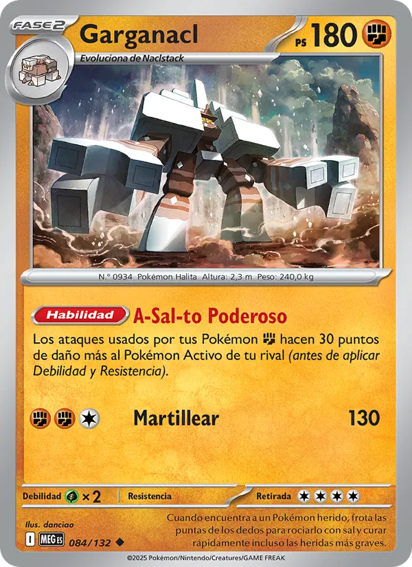 Garganacl (Megaevolución #084/132)