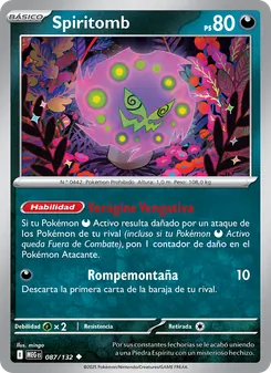 Spiritomb (Megaevolución #087/132)