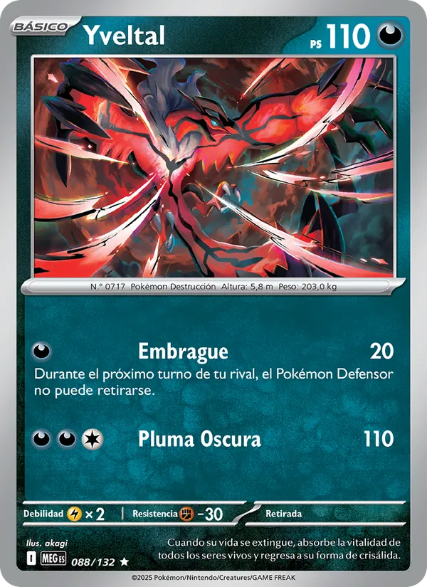 Yveltal (Megaevolución #088/132)
