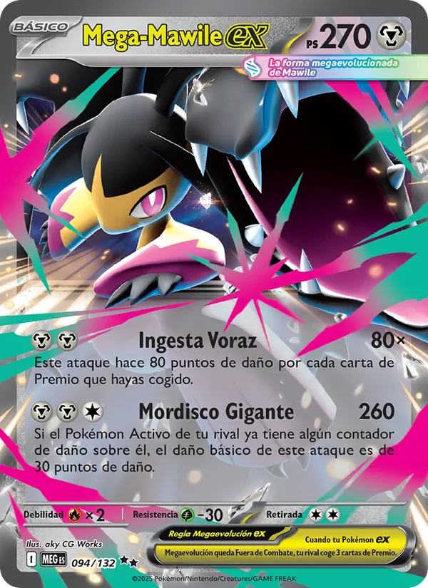 Mega-Mawile ex (Megaevolución #094/132)