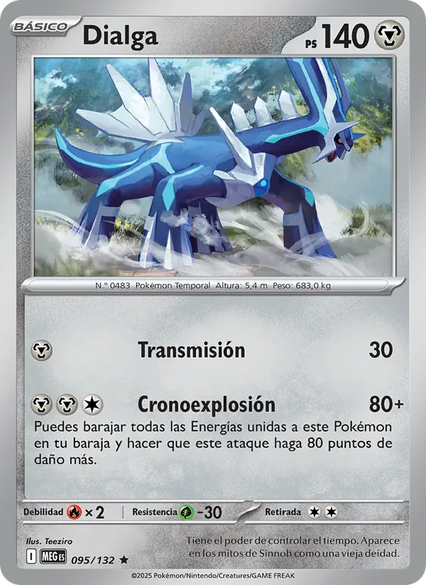 Dialga (Megaevolución #095/132)