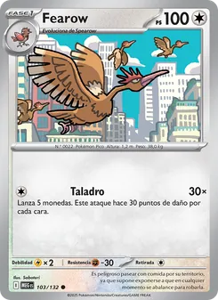 Fearow (Megaevolución #103/132)