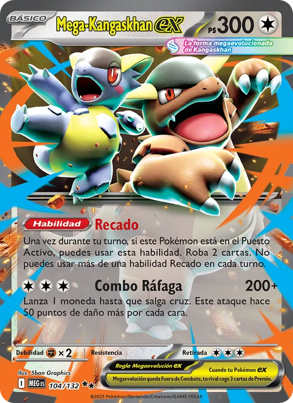 Mega-Kangaskhan ex (Mega Evolution #104/132)