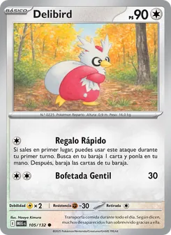 Delibird (Megaevolución #105/132)