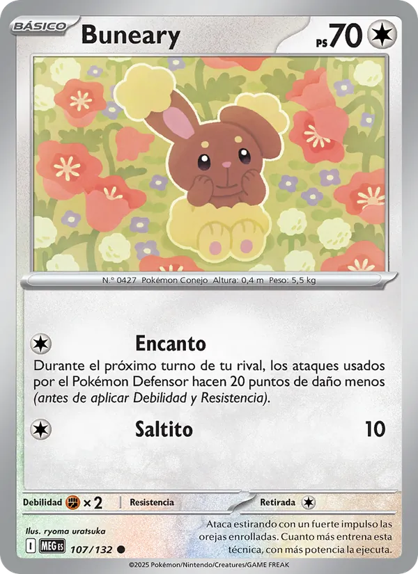 Buneary (Megaevolución #107/132)