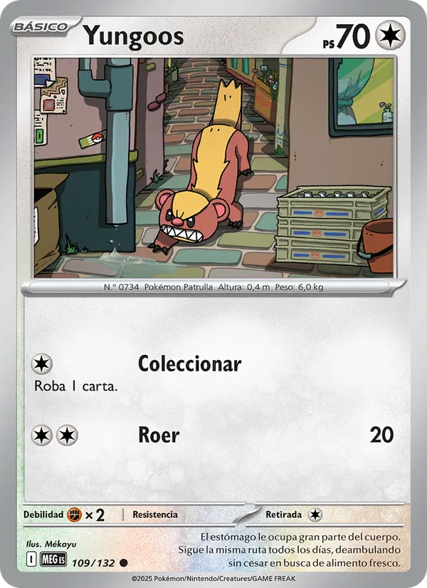 Yungoos (Megaevolución #109/132)