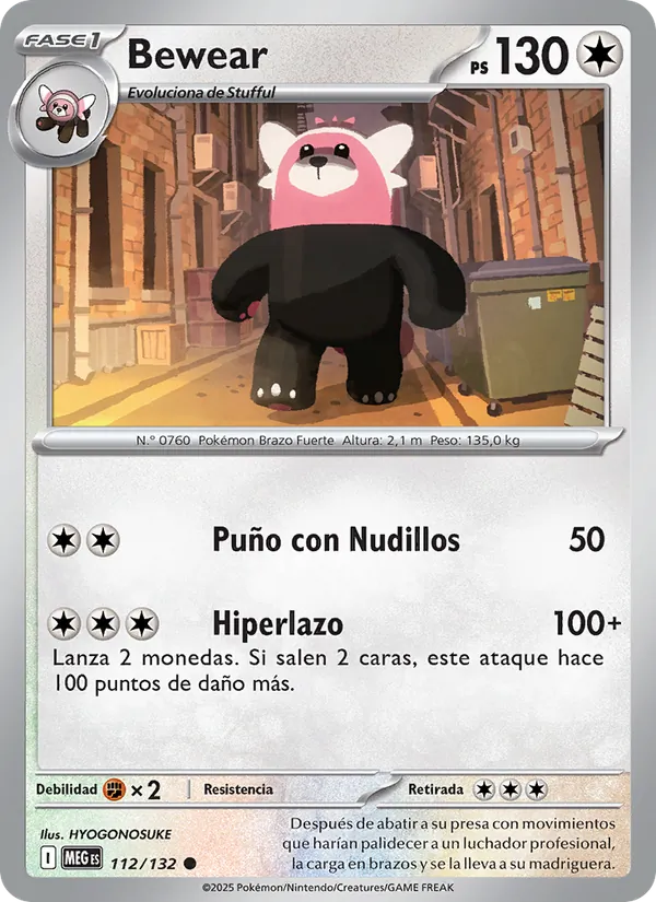 Bewear (Megaevolución #112/132)