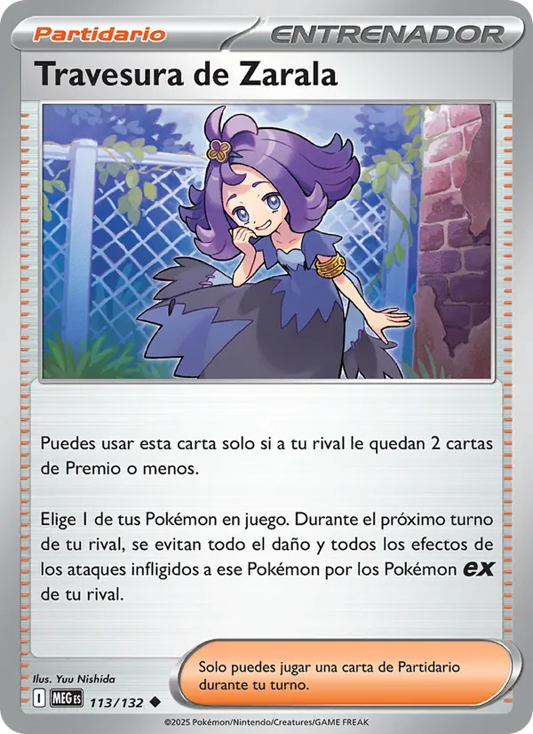 Travesura de Zarala (Mega Evolution #113/132)