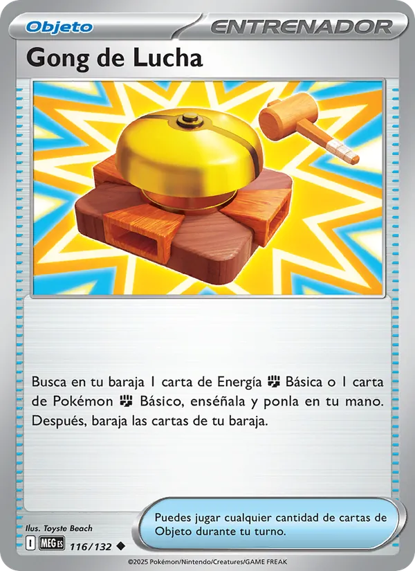 Gong de Lucha (Megaevolución #116/132)