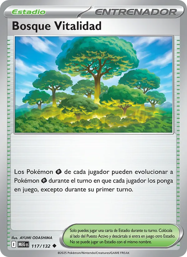 Bosque Vitalidad (Megaevolución #117/132)