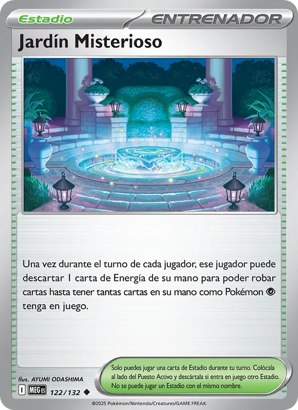 Jardín Misterioso (Megaevolución #122/132)