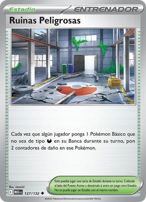 Ruinas Peligrosas (Megaevolución #127/132)