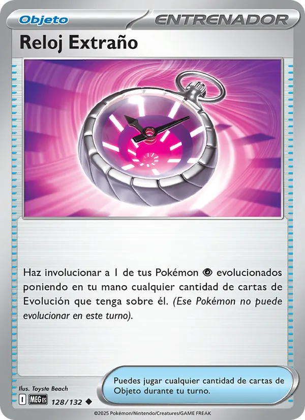 Reloj Extraño (Mega Evolution #128/132)