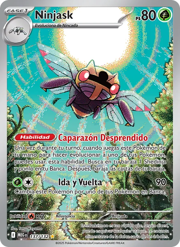 Ninjask (Mega Evolution #137/132)