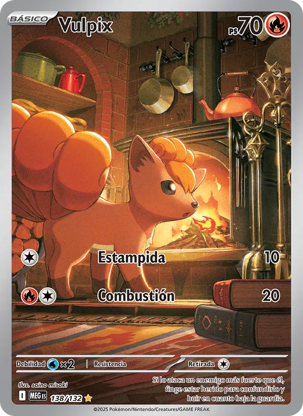 Vulpix (Mega Evolution #138/132)
