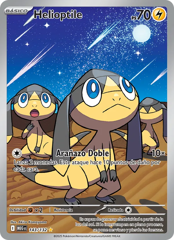 Helioptile (Megaevolución #143/132)