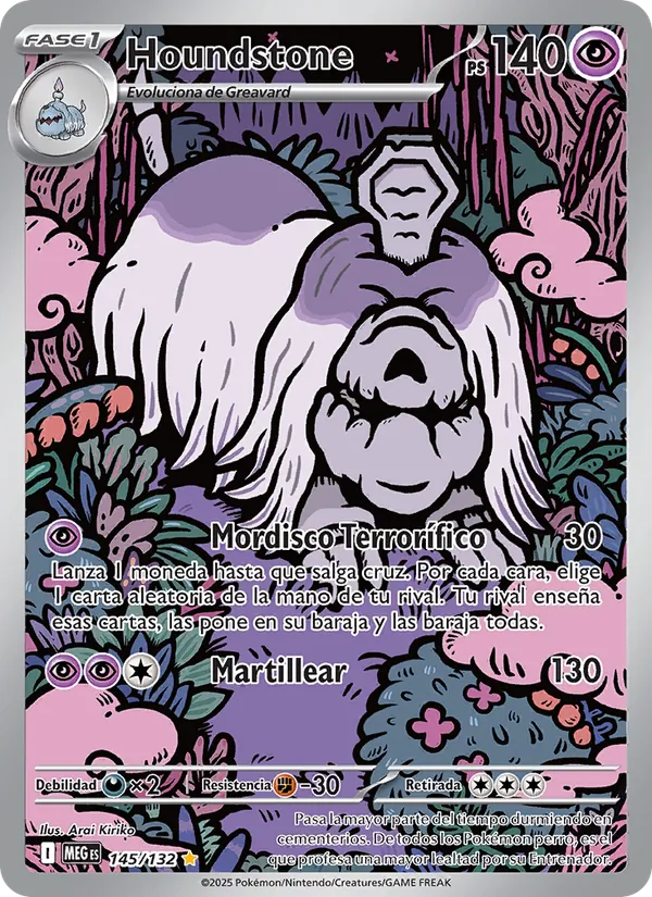 Houndstone (Mega Evolution #145/132)