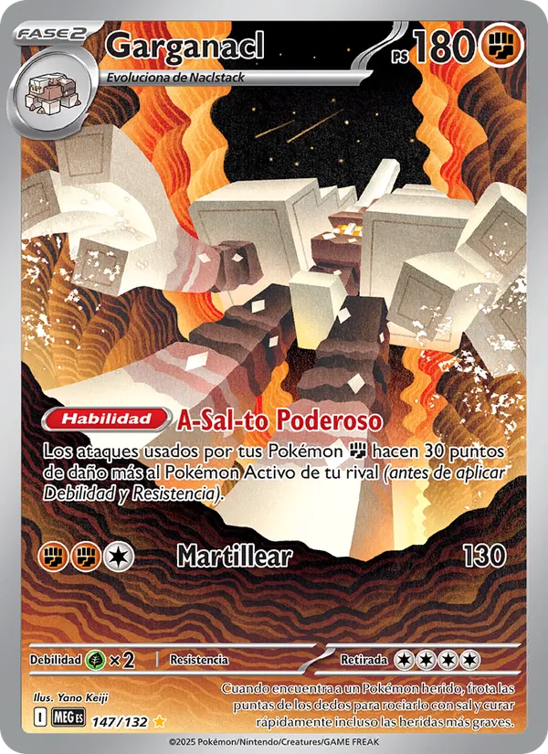 Garganacl (Megaevolución #147/132)