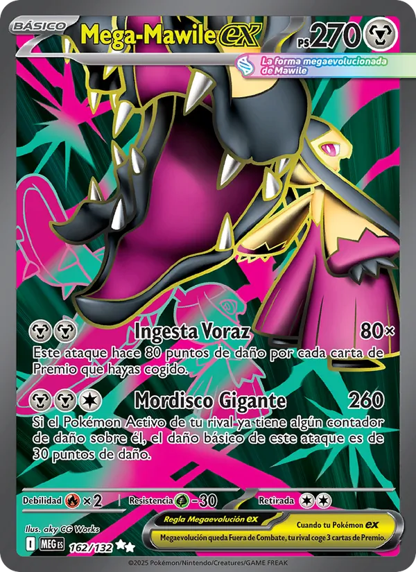Mega-Mawile ex (Megaevolución #162/132)